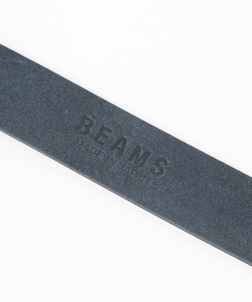 BEAMS（ビームス）の「ノンホール レザー ベルト（ベルト・メンズ・ブラック/ネイビー・ONE SIZE）」の8枚目の写真