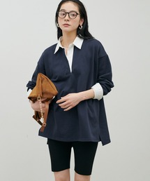 LARUTA | 【LARUTA】ポロスウェットカットソープルオーバー(Tシャツ/カットソー)