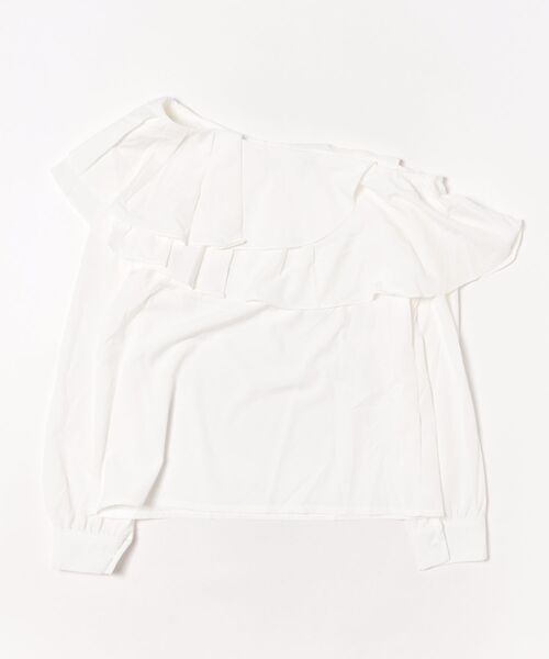 Ritzy(リッツィー)の「オフショルダーボリューム フリル トップス(シャツ/ブラウス・レディース・ホワイト・M/L)」の5枚目の写真