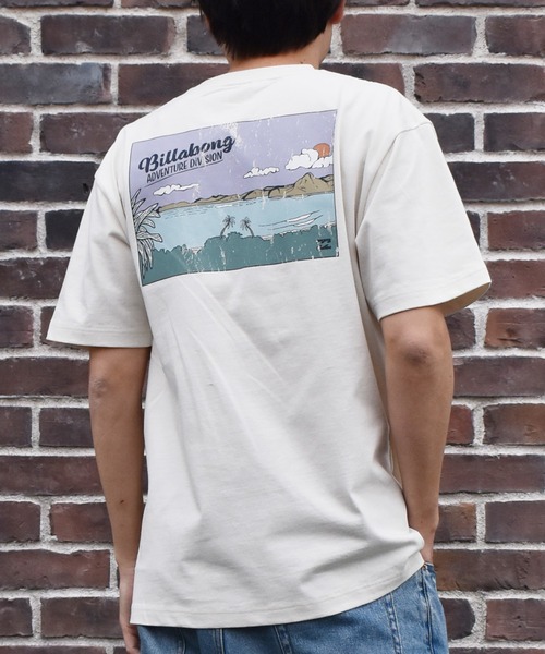 BILLABONG(ビラボン)の「BILLABONG/ビラボン メンズ 半袖 Tシャツ【2026年春夏モデル】 BG011U12(Tシャツ/カットソー・メンズ・クリーム/スミクロ/ブルー・XL/L/M)」の2枚目の写真