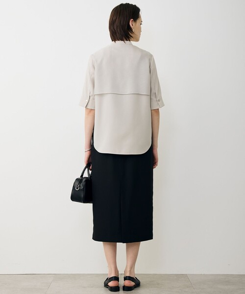 ICB(アイシービー)の「FluidBackSatin ナロースカート(スカート・レディース・ライトグレー系7/ブラック系/グレー系・4/2/6)」の14枚目の写真