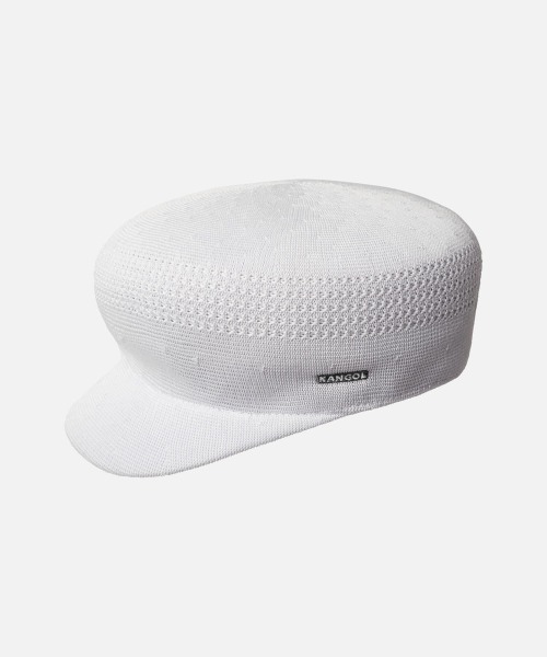 KANGOL（カンゴール）の「KANGOL TROPIC VENTAIR MAU / カンゴール（キャスケット・レディース・ブラック/ホワイト/タン・S/M/L/XL）」の4枚目の写真