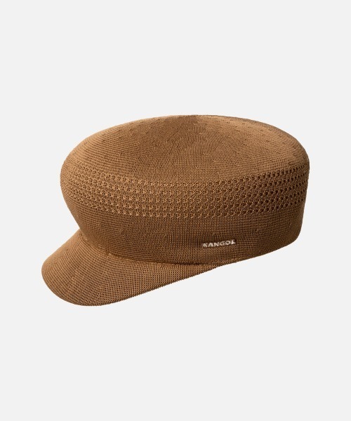 KANGOL（カンゴール）の「KANGOL TROPIC VENTAIR MAU / カンゴール（キャスケット・レディース・ブラック/ホワイト/タン・S/M/L/XL）」の9枚目の写真