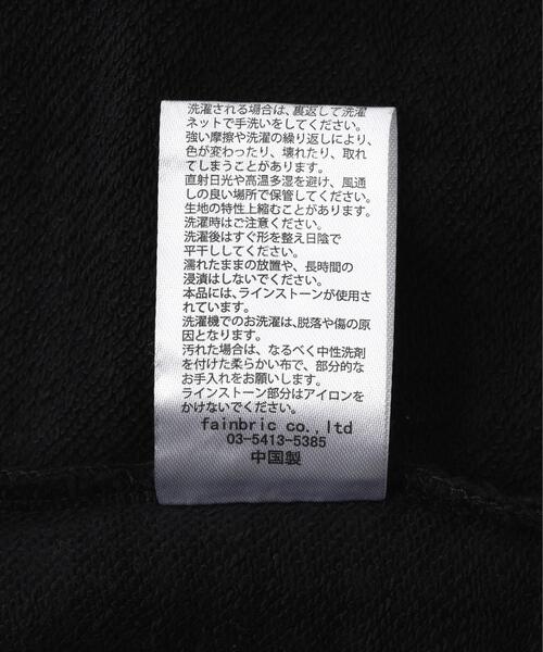 DANKE SCHON（ダンケシェーン）の「DankeSchon/ダンケシェーン/LINESTONE ZIP HOODIE（パーカー・メンズ・ブラック・M/L）」の18枚目の写真