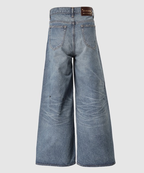 MASU(エムエーエスユー)の「MB BAGGY JEANS VINTAGE(デニムパンツ・メンズ・インディゴブルー/ブラック・44/46/48)」の4枚目の写真
