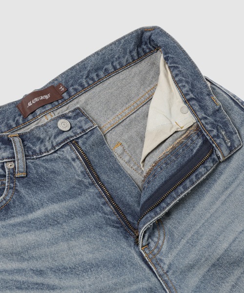 MASU(エムエーエスユー)の「MB BAGGY JEANS VINTAGE(デニムパンツ・メンズ・インディゴブルー/ブラック・44/46/48)」の5枚目の写真