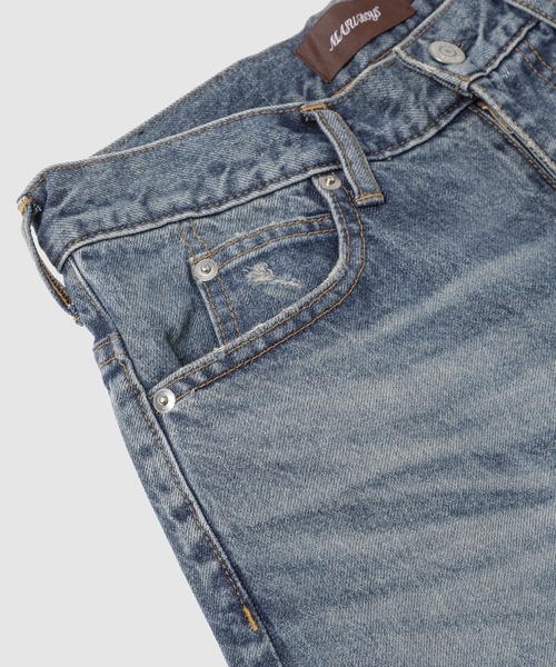 MASU(エムエーエスユー)の「MB BAGGY JEANS VINTAGE(デニムパンツ・メンズ・インディゴブルー/ブラック・44/46/48)」の6枚目の写真