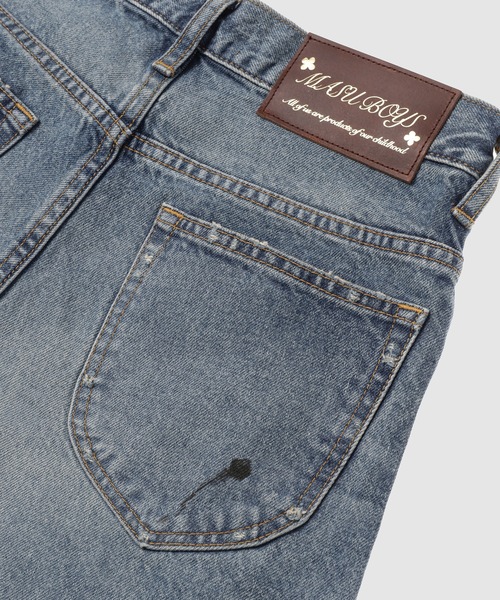 MASU(エムエーエスユー)の「MB BAGGY JEANS VINTAGE(デニムパンツ・メンズ・インディゴブルー/ブラック・44/46/48)」の7枚目の写真