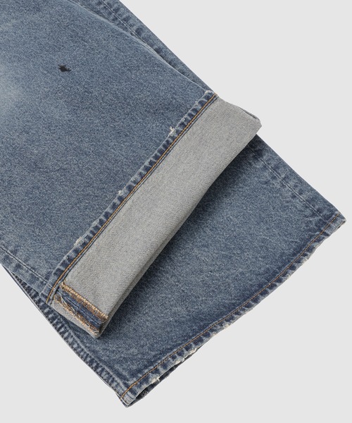 MASU(エムエーエスユー)の「MB BAGGY JEANS VINTAGE(デニムパンツ・メンズ・インディゴブルー/ブラック・44/46/48)」の8枚目の写真