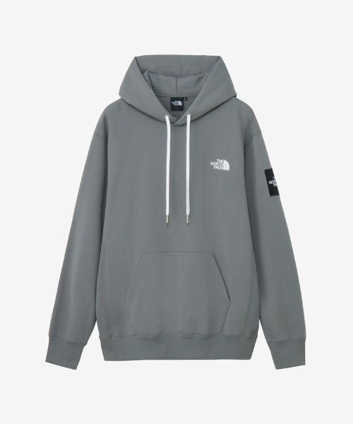 THE NORTH FACE(ザノースフェイス)の「THE NORTH FACE/ザ・ノース・フェイス/Square Logo Hoodie(パーカー・メンズ・チャコールグレー/ブラック・2XL/L/M/S/XL)」の2枚目の写真