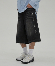 ウェスタンスター ダービーダンデニムパンツ ブラック