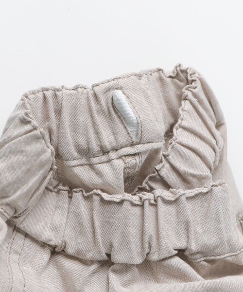 BRANSHES（ブランシェス）の「【爽やかシャンブレー】クロップドパンツ（その他パンツ・キッズ・ベージュ/ネイビー/ブラック/ブルー・150/140/130/110/100/120/90）」の5枚目の写真