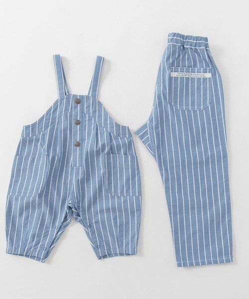 BRANSHES（ブランシェス）の「【爽やかシャンブレー】クロップドパンツ（その他パンツ・キッズ・ベージュ/ネイビー/ブラック/ブルー・150/140/130/110/100/120/90）」の13枚目の写真