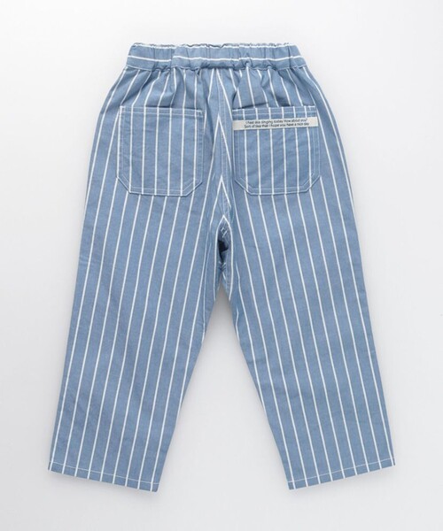 BRANSHES（ブランシェス）の「【爽やかシャンブレー】クロップドパンツ（その他パンツ・キッズ・ベージュ/ネイビー/ブラック/ブルー・150/140/130/110/100/120/90）」の15枚目の写真