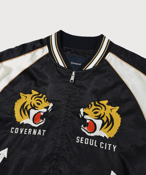 COVERNAT（カバーナット）の「スーベニアグラフィックスカジャンダークネイビー（その他アウター・メンズ・その他・MEDIUM/LARGE/X-LARGE/XX-LARGE）」の4枚目の写真