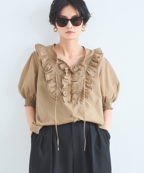 美品♪◆バンヤードストーム   大人♡フリルブラウス　size S〜M◆ BARNYARDSTORM - 美品♪◇バンヤードストーム 大人♡フリルブラウス