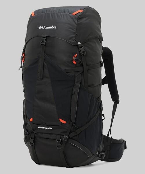 撥水 Columbia/ ワイルドウッドハイツ 50L+10L バックパック