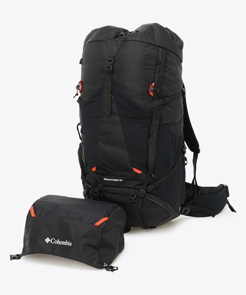 Columbia(コロンビア)の「撥水 Columbia/ ワイルドウッドハイツ 50L+10L バックパック /コロンビア(バックパック/リュック・レディース・ブラック・M/L)」の6枚目の写真