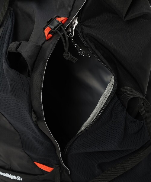 Columbia(コロンビア)の「撥水 Columbia/ ワイルドウッドハイツ 50L+10L バックパック /コロンビア(バックパック/リュック・レディース・ブラック・M/L)」の8枚目の写真