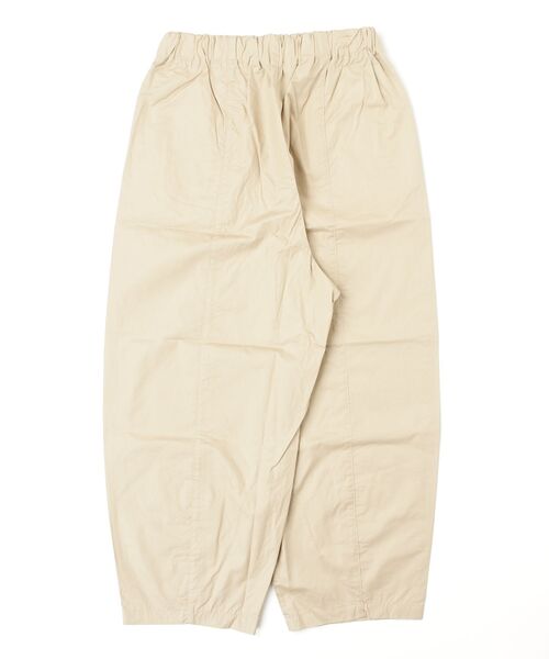 quadro（クオドロ）の「40ツイルセンターステッチイージーパンツ（その他パンツ・レディース・ブラック/ライトベージュ・FREE）」の3枚目の写真