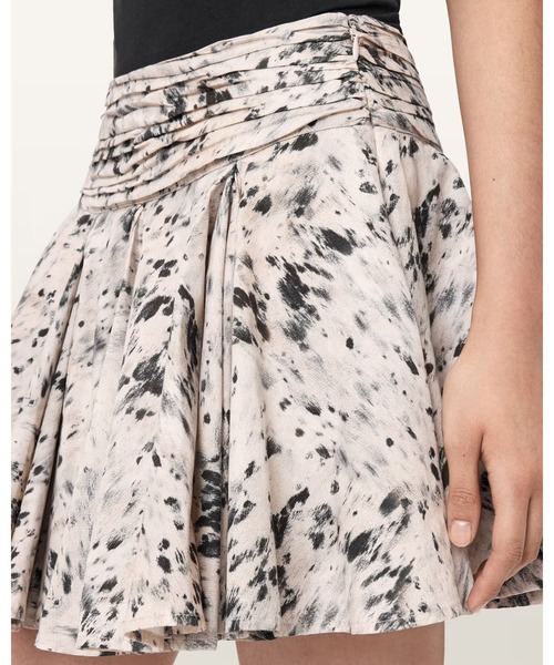 ALLSAINTS（オールセインツ）の「TULIP PRINTED COTTON MINI SKIRT | TULIP プリント コットン ミニ スカート（スカート・レディース・ホワイト系その他・10/8/6/4）」の7枚目の写真