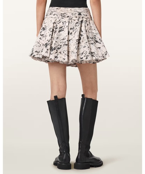 ALLSAINTS（オールセインツ）の「TULIP PRINTED COTTON MINI SKIRT | TULIP プリント コットン ミニ スカート（スカート・レディース・ホワイト系その他・10/8/6/4）」の6枚目の写真