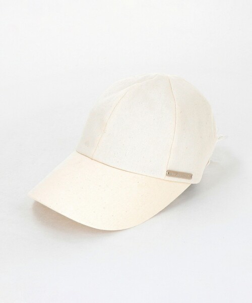 Athena New York（アシーナニューヨーク）の「＜Athena New York＞ALICIA フラワー キャップ（キャップ・レディース・ブラック/オフホワイト・FREE）」の2枚目の写真