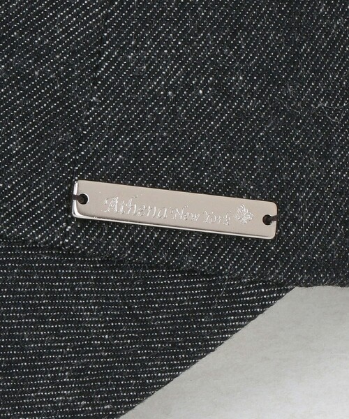 Athena New York（アシーナニューヨーク）の「＜Athena New York＞ALICIA フラワー キャップ（キャップ・レディース・ブラック/オフホワイト・FREE）」の9枚目の写真