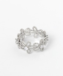 LAKOLE（ラコレ）の「透かしコネクトフラワーリング / 656284（リング）」