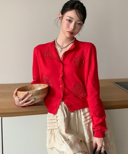 UNE MANSION(ユヌマンション)の「【UNE ORIGINAL HAND MADE】ティアードタックボリュームミニスカート(スカート・レディース・ベージュ/ピンク/ブラック・FREE)」の13枚目の写真