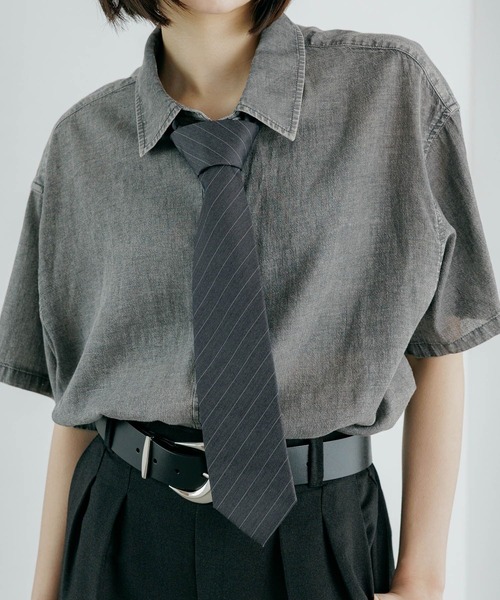 PAGEBOY（ページボーイ）の「アソートネクタイ（ネクタイ・レディース・グレー系その他/ブラウン系その他・FREE）」の3枚目の写真