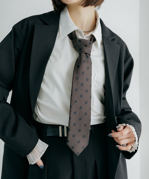 PAGEBOY（ページボーイ）の「アソートネクタイ（ネクタイ・レディース・グレー系その他/ブラウン系その他・FREE）」の10枚目の写真