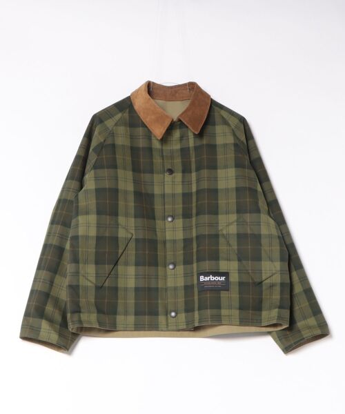 ADAM ET ROPE'（アダムエロペ）の「《別注》【Barbour/バブアー】REVERSIBLE TRANSPORT（ブルゾン・メンズ・ベージュ・40/38/36）」の2枚目の写真