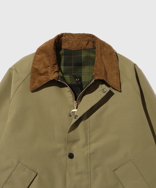 ADAM ET ROPE'（アダムエロペ）の「《別注》【Barbour/バブアー】REVERSIBLE TRANSPORT（ブルゾン・メンズ・ベージュ・40/38/36）」の14枚目の写真