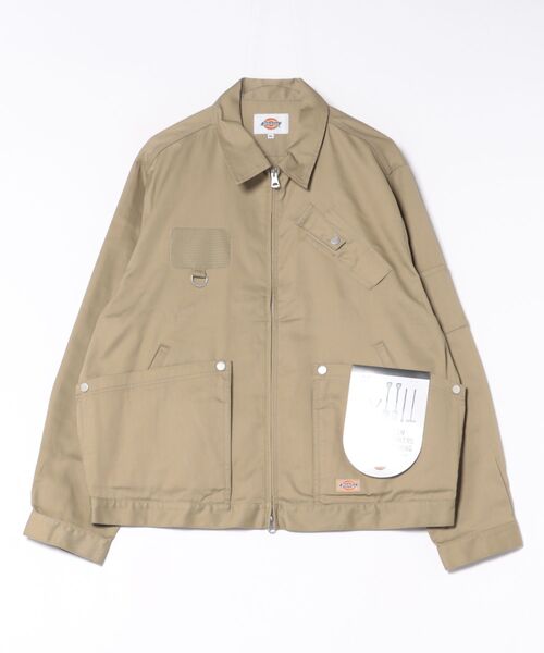 Dickies（ディッキーズ）の「Dickies/ディッキーズ G.W.C ジャケット/デザインワークジャケット（その他アウター・メンズ・ベージュ/ヘザーグレー/ブラック・X-LARGE/MEDIUM/LARGE）」の8枚目の写真