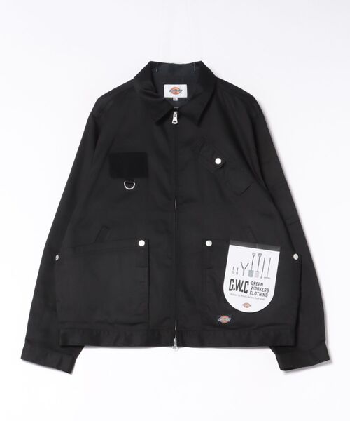 Dickies（ディッキーズ）の「Dickies/ディッキーズ G.W.C ジャケット/デザインワークジャケット（その他アウター・メンズ・ベージュ/ヘザーグレー/ブラック・X-LARGE/MEDIUM/LARGE）」の6枚目の写真