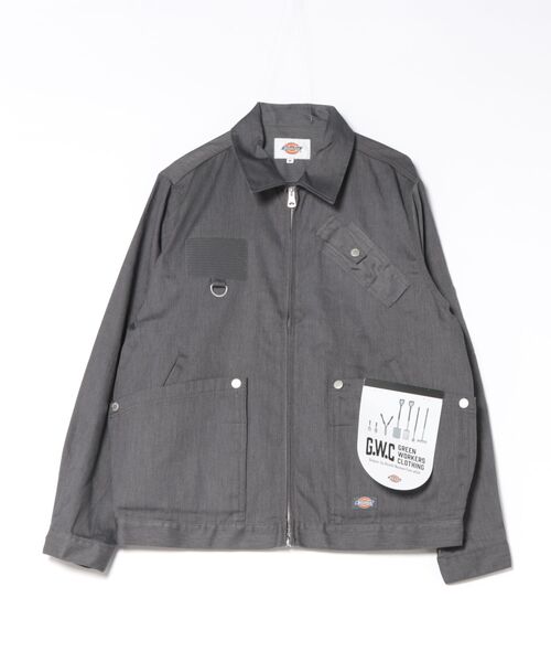 Dickies（ディッキーズ）の「Dickies/ディッキーズ G.W.C ジャケット/デザインワークジャケット（その他アウター・メンズ・ベージュ/ヘザーグレー/ブラック・X-LARGE/MEDIUM/LARGE）」の7枚目の写真