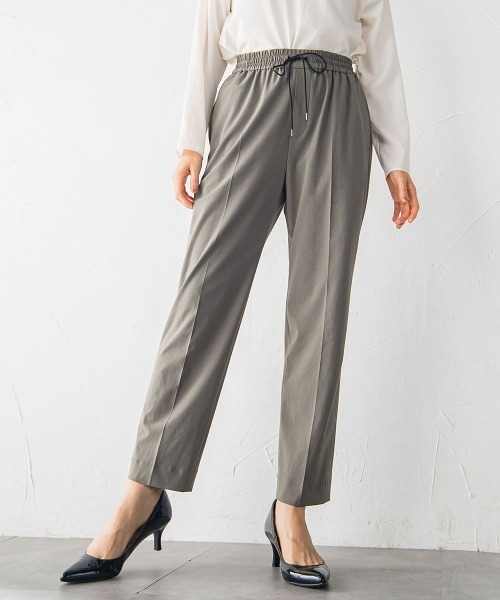 LAUTREAMONT(ロートレアモン)の「【WEB限定】【待望の再登場!】Active Beautyテーパードパンツ≪13号あり/洗濯機で洗える≫(その他パンツ・レディース・ブラック/カーキ・7号/9号/11号/13号)」の12枚目の写真