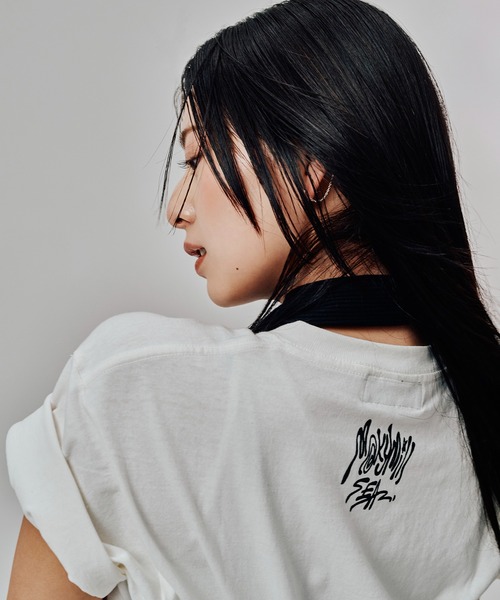 WIND AND SEA（ウィンダンシー）の「MOMOCA S/S TEE（Tシャツ/カットソー・レディース・ナチュラル・L-XL/S-M）」の2枚目の写真