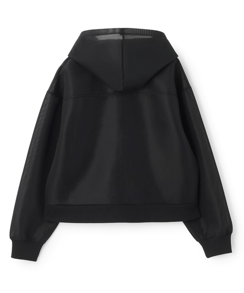 LOVETOXIC(ラブトキシック)の「ダンボールシアーパーカー(パーカー・キッズ・アイボリー/ブラック・M:150cm/S:140cm/130cm/L:160cm)」の9枚目の写真