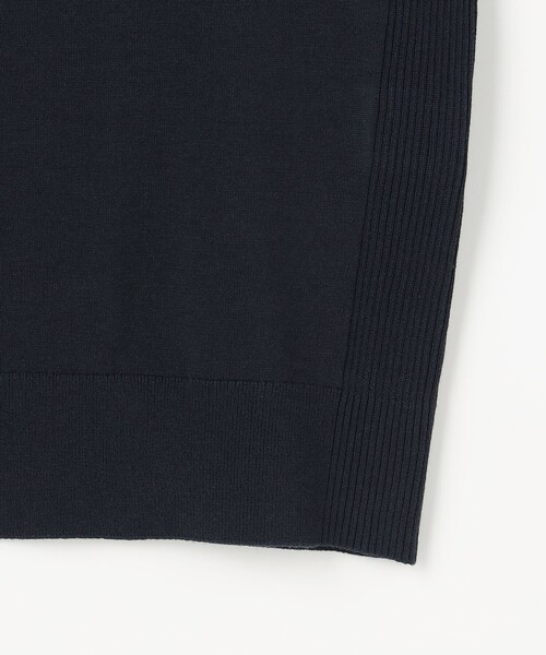 J.PRESS(ジェイプレス)の「COTTON ACETATE DRY クルーネック カーディガン(カーディガン/ボレロ・レディース・ベージュ系/ネイビー系/スカイブルー系/オレンジ系・T13)」の8枚目の写真