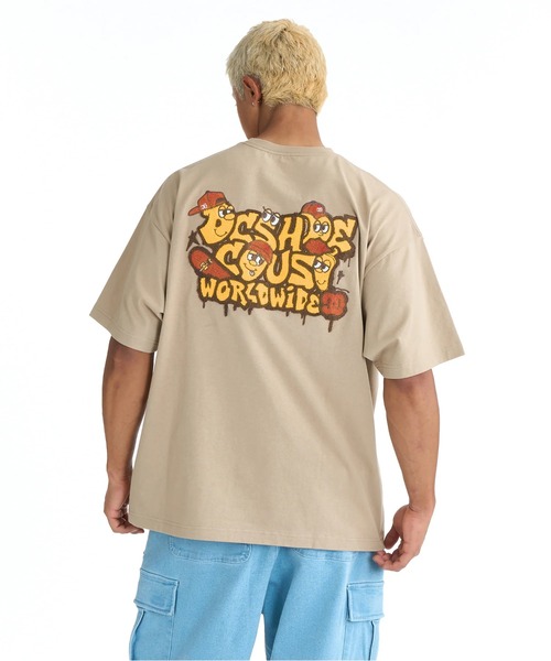 DC SHOES(ディーシーシューズ)の「DC SHOES メンズ 26 SK CREW SS Tシャツ 【2026年春夏モデル】/バックプリント半袖Tシャツ(Tシャツ/カットソー・メンズ・ホワイト/ブラック/ベージュ・MEDIUM/LARGE/X-LARGE)」の8枚目の写真