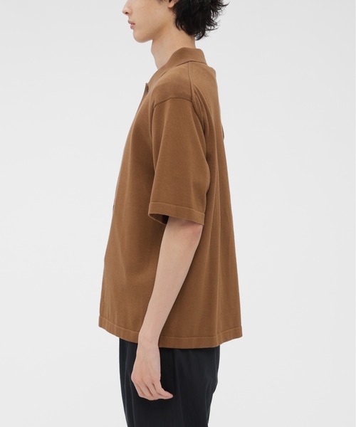 MARGARET HOWELL（マーガレットハウエル）の「COTTON SILK（カーディガン/ボレロ・メンズ・ブラウン/ブラック・MEDIUM/LARGE）」の7枚目の写真