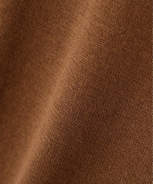 MARGARET HOWELL（マーガレットハウエル）の「COTTON SILK（カーディガン/ボレロ・メンズ・ブラウン/ブラック・MEDIUM/LARGE）」の10枚目の写真