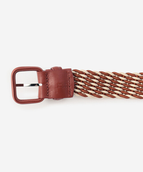 MAISON BOINET(メゾンボワネ)の「MAISON BOINET | 30mm メッシュベルト WOMEN(ベルト・レディース・Brick・75)」の4枚目の写真