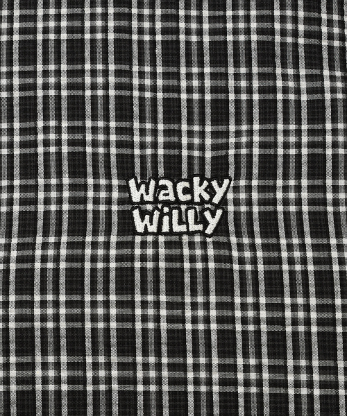 Wacky WiLLy(ワッキーウィリー)の「ギンガムチェック 半袖シャツ ブラック(シャツ/ブラウス・メンズ・その他・SMALL/MEDIUM/LARGE/X-LARGE)」の5枚目の写真