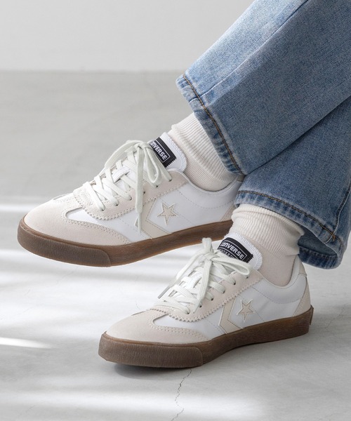 CONVERSE（コンバース）の「CONVERSE コンバース ROADCLASSIC ロードクラシック SK SY OX ローカット スニーカー（スニーカー・レディース・ホワイト/ブラック・23.0cm/23.5cm/24.0cm/24.5cm/25.0cm/25.5cm/26.0cm）」の10枚目の写真