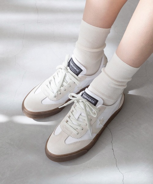 CONVERSE（コンバース）の「CONVERSE コンバース ROADCLASSIC ロードクラシック SK SY OX ローカット スニーカー（スニーカー・レディース・ホワイト/ブラック・23.0cm/23.5cm/24.0cm/24.5cm/25.0cm/25.5cm/26.0cm）」の5枚目の写真