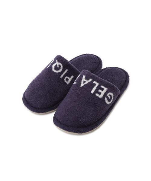 gelato pique(ジェラートピケ)の「【IFMC.】【HOMME】スムーズィールームシューズ(ルームシューズ/スリッパ・メンズ・ネイビー・F)」の1枚目の写真