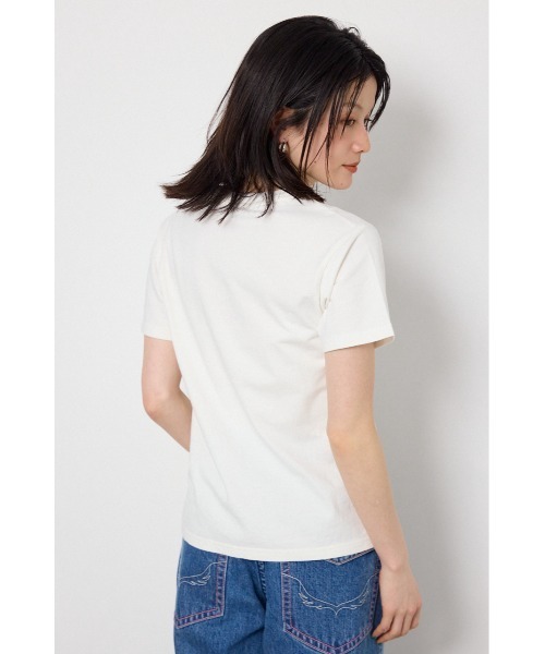 RODEO CROWNS WIDE BOWL(ロデオクラウンズワイドボウル)の「アソートMessage Tシャツ(Tシャツ/カットソー・レディース・レッド/オフホワイト/チャコールグレー・FREE)」の6枚目の写真